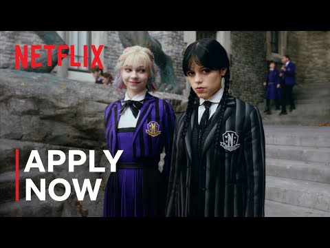 Attend Nevermore Academy with Wednesday Addams | Netflix
