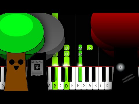 Mr. Tree in 4 Phases (Incredibox SPRUNKI) - Piano Tutorial