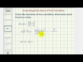 Understanding Functions of Two Variables
