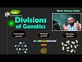 Divisions and Concepts in Genetics