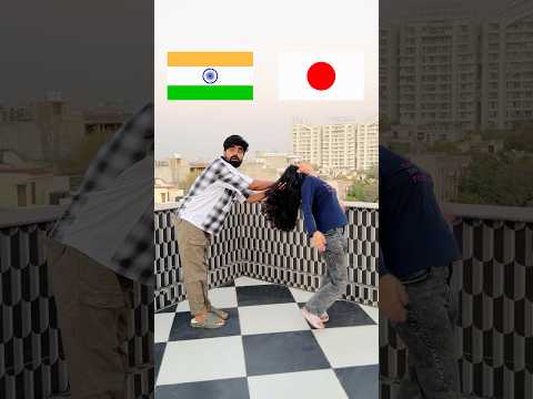 Japan 🇯🇵 vs India 🇮🇳 Greeting Style 😂 #dushyantkukreja #shorts