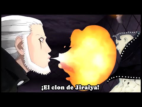 La muerte Ronda a Kashin Koji El Clon de Jiraiya en Boruto Two Blue Vortex "Shinju, Kawaki o Code"