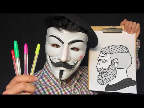 ASMR - LOCO te DIBUJA✍️