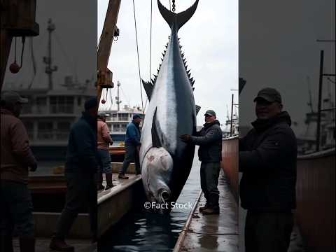 tuna fish cutting job? 🥶 #shorts