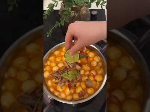 супчик том ям для быстрого восстановления после вечеринок🌶️ #рецепт #томям #суп #рецептсупа #супчик