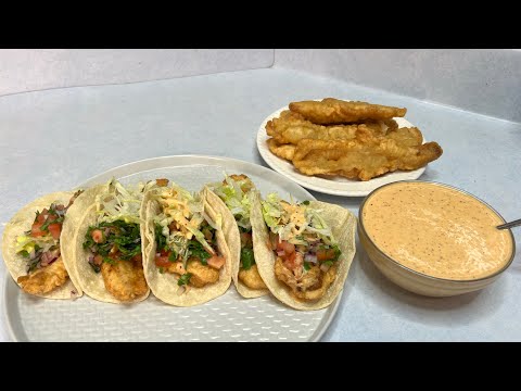 🔴￼ tacos de pescado ricos y fácil ￼en vivo