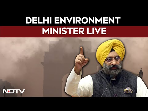 Delhi Environment Minister Manjinder Singh Sirsa's Press Conference On Delhi Pollution