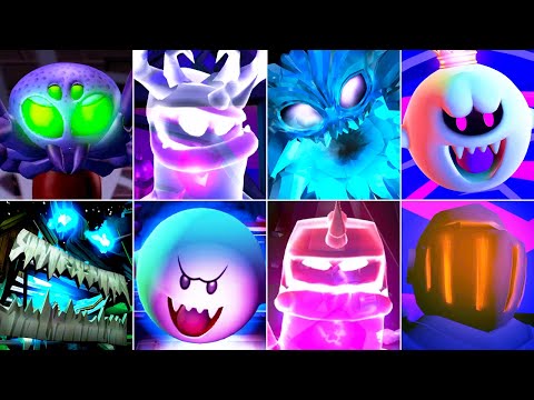 Luigi's Mansion 2 HD - All Bosses + Cutscenes (No Damage)