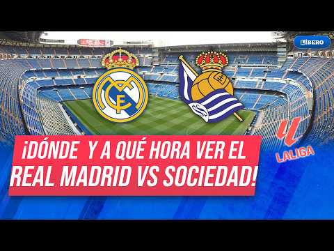 REAL MADRID vs REAL SOCIEDAD | Sigue EN VIVO todo el partido por la jornada 24 de #LaLiga