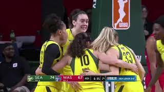 The 2018 WNBA Finals Champions Seattle Storm -- Hot Together!