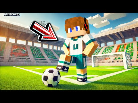 ZOSTAŁEM PROFESJONALNYM PIŁKARZEM ⚽ w Minecraft! *Strzeliłem GOLA!*