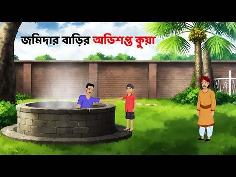 জমিদার বাড়ির অভিশপ্ত কুয়া | Bengali Moral Stories Cartoon | Rupkothar Bangla Golpo | Golpo Konna