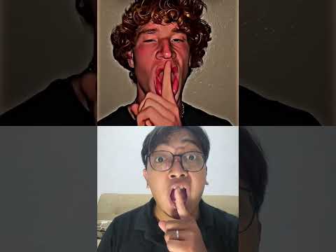 I TRY BECOME SCARY FACE #tricks #short #tutorial