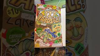 Making a 127 yardsale junk journal entry! #junkjournal #diy
