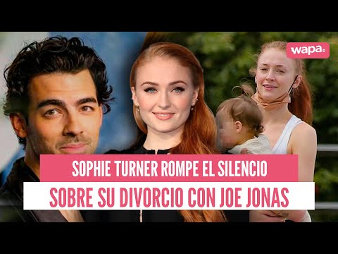 Sophie Turner habló del "infierno que vivió" antes del divorcio con Joe Jonas
