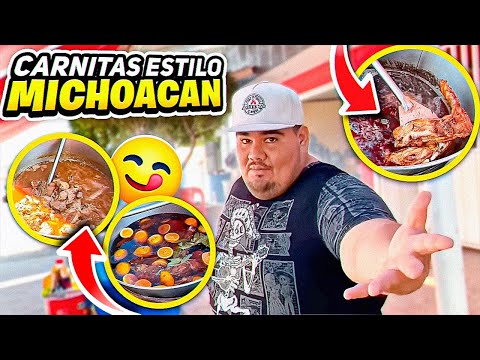 CARNITAS ESTILO MICHOACAN/RECETA SECRETA PATAS Y CUERITOS