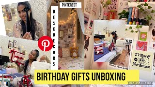 Birthday gifts unboxing/🤩❤️‍🔥ഞാൻ തന്നെ എനിക്ക് വേണ്ടി വാങ്ങിയതാ ഇതൊക്കെ #trending #vlog #pinterest