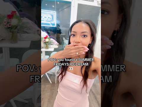 POV: You Found the Summer Fridays Ice Cream Lip Balm IRL 🍓✨ #skincare #freepreppyclip #beauty