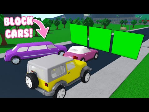 How To BLOCK The ROAD With This NEW HACK In Bloxburg's Update!