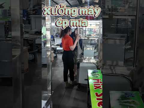 Xưởng máy ép mía Newtech