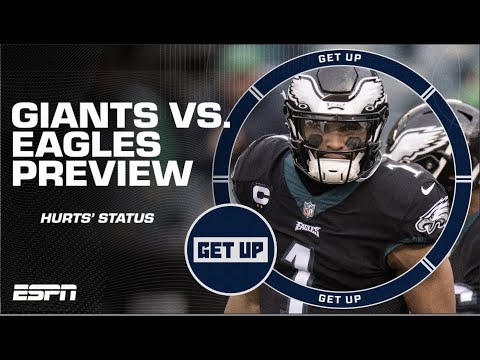 CHECK HIS OIL! Questions remain over Jalen Hurts’ health vs. Giants | Get Up