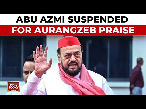 SP MLA Abu Azmi Suspended from Maharashtra Assembly over Pro-Aurangzeb Remarks