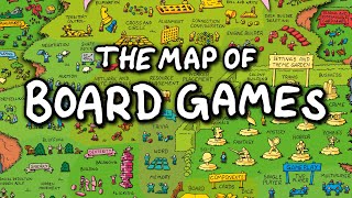 The Fascinating Map of Board Games