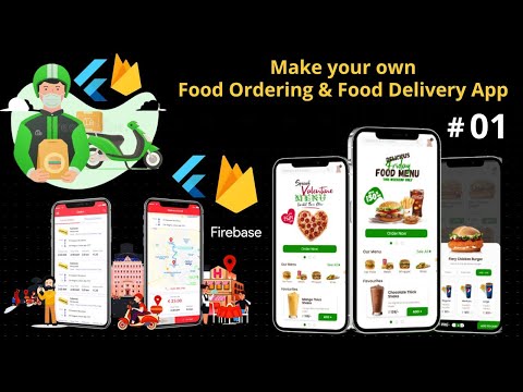 FoodPanda Clone App with Admin Web Portal – Swiggy, Uber Eats, Zomato Flutter Firebase Course 2022