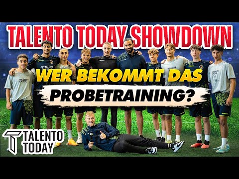 Wer bekommt das Probetraining? | Talento Showdown #1