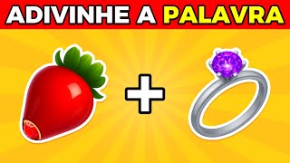 Adivinhe as Palavras pelos Emojis 🤔 Desafio dos Emojis 🍓 #quiz 