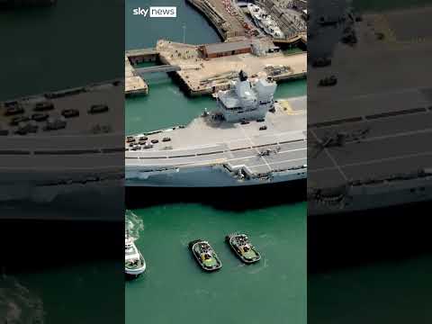 HMS Prince of Wales begins deployment