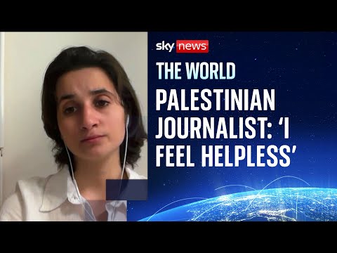 YouTube video thumbnail: Palestinian Journalist: 'I Feel Like I am so Helpless'