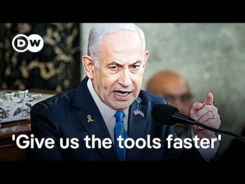 Boycott, protests and standing ovations surround Netanyahu's speech in the US | DW News