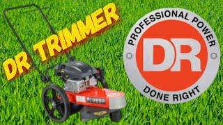 I BOUGHT A DR PUSH TRIMMER / MOWER