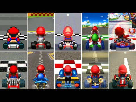 Evolution of All Tracks in Mario Kart (1992 - 2025)
