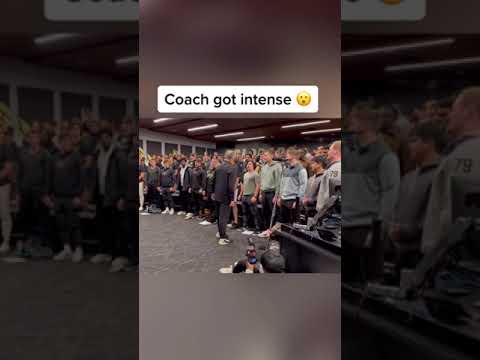 Colorado's TE coach was fired up in his first team meeting 🎥 (via welloffforever/YT) #shorts