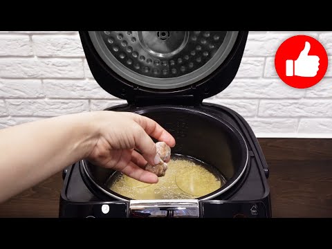 Очень вкусный обед. И главное — совсем простой. Перловка с фрикадельками в мультиварке