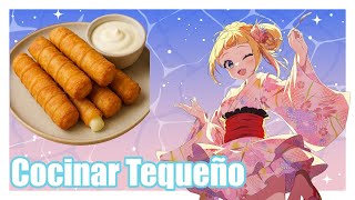 【ES/EN/JP #Vtuber】 #Cocinar #tequeños (dedos de queso)【チーズフライとアメリカンドック