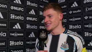 "I could feel we were going to fight our way back" Harvey Barnes Reacts to nufc comeback vs leeds