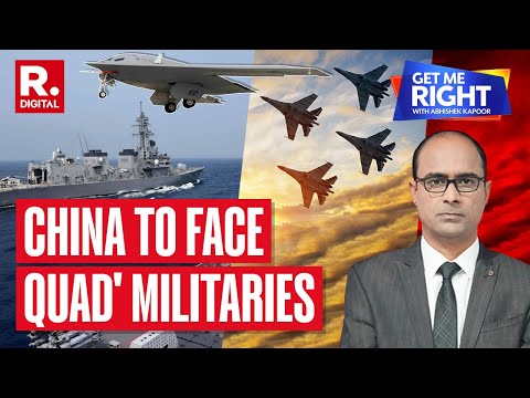 Should Quad militarize to counter China? | Get Me Right With Abhishek Kapoor | Republic TV