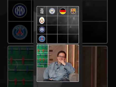 Hangi Kareye Hangi Oyuncu Gelsin? | Tic Tac Toe | Avrupa Turnesi #shorts
