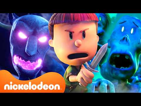 Max and the Midknights Nighttime Adventures! 🗡️ | 30 Minutes | Nicktoons