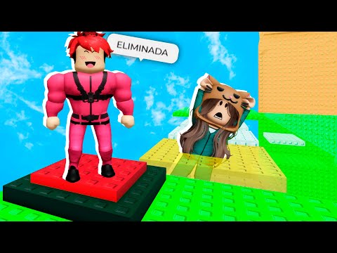 TROLLEO a MANDARINA en la TORRE TROLL del JUEGO DEL CALAMAR en Roblox !!