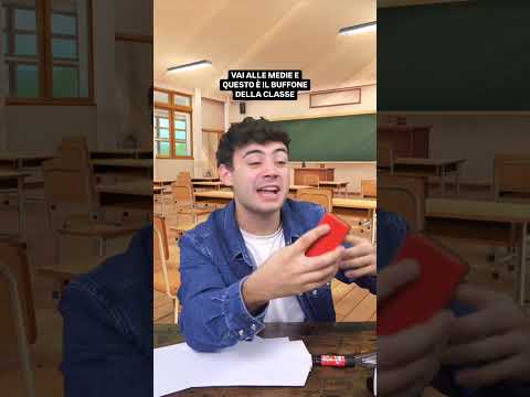 VAI ALLE MEDIE e QUESTO ร IL BUFFONE DELLA CLASSE - Gabriele Vagnato