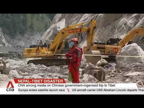 ネパール・チベット災害、チベットの洪水と土砂災害で少なくとも43人死亡