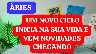 * ÀRIES * ✨️🍃 O NOVO CHEGOU CHEIO DE ABUNDÂNCIA NA SUA VIDA.
