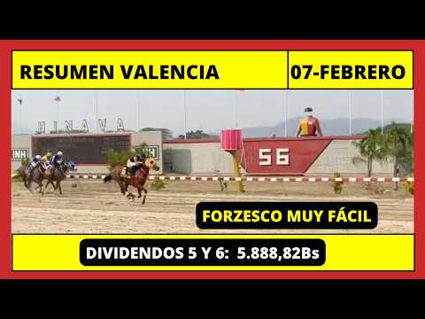 RESUMEN COMPLETO👉VALENCIA HINAVA HOY SABADO 7 DE FEBRERO DE 2026