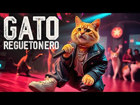 GATO REGUETONERO - Gatos Que Bailan Reggaeton - Video Musical