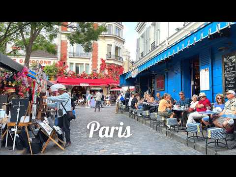 [4K] 🇫🇷 Montmartre to Moulin Rouge: Paris Walking Tour Through Art & History | June 2025