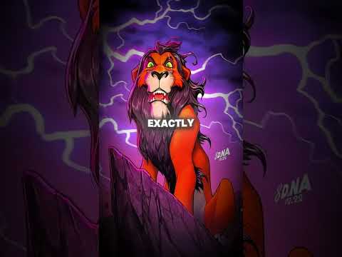 Scar is The Best Disney Villains #disney #villain #scar #animation #fyp